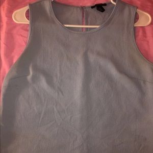 baby blue top